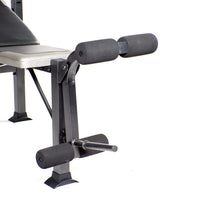 Strength Standard Weight Bench with Leg Developer, 150Lb Upright Weight acity