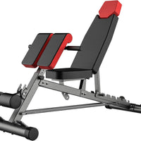 Multi-Functional FID Weight Bench for Full All-In-One Body Workout – Hyper Back Extension, Roman Chair, Adjustable Ab Sit up Bench, Incline Decline Bench, Flat Bench