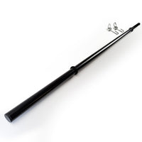 Barbell Standard 4.5 Foot Weight Lifting Bar with Collars – (Best for Use with Vinyl Weight Plates)